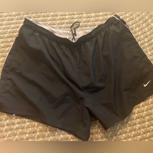 NIKE DriFit Athletic Lined Running Shorts Women's Sz XL Black / White